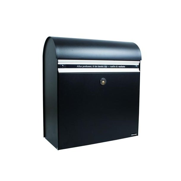 Postkasse HVID - brevindkast i aluminium : ALLUX KS200H